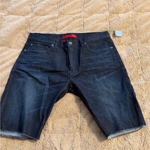 Hugo Boss Dark Blue Jean Shorts